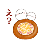 シマエナガ親子とレトロな喫茶店（個別スタンプ：35）