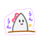 けっしーと消しかす仲間のたのしいスタンプ（個別スタンプ：18）