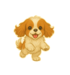 キャバリアのがんも④（個別スタンプ：9）