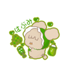 PENOちゃん推し活始めました♡緑色（個別スタンプ：23）
