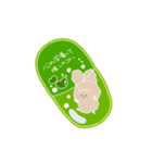 PENOちゃん推し活始めました♡緑色（個別スタンプ：36）