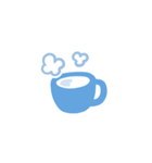 ♡水色にゃんこ♡-敬語-（個別スタンプ：40）