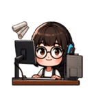 グラフィックエンジニアの日常（個別スタンプ：18）