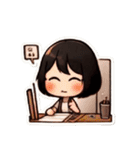 グラフィックエンジニアの日常（個別スタンプ：24）