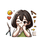 グラフィックエンジニアの日常（個別スタンプ：37）