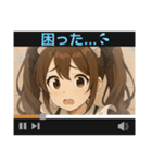 表情豊かな顔で喜怒哀楽〜多彩コメント（個別スタンプ：14）