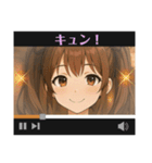 表情豊かな顔で喜怒哀楽〜多彩コメント（個別スタンプ：19）