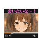 表情豊かな顔で喜怒哀楽〜多彩コメント（個別スタンプ：23）