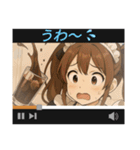 表情豊かな顔で喜怒哀楽〜多彩コメント（個別スタンプ：30）