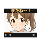 表情豊かな顔で喜怒哀楽〜多彩コメント（個別スタンプ：39）