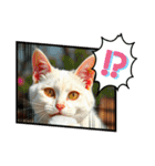 猫の色々な日常、沢山遊ぼ（個別スタンプ：21）