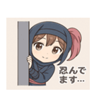 ゆる忍ライフ～女忍編～（個別スタンプ：3）