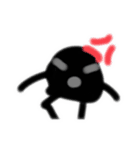 黒い何かの日常スタンプ（個別スタンプ：6）
