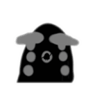黒い何かの日常スタンプ（個別スタンプ：13）
