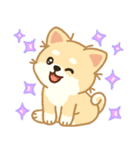 かわいいレモン柴犬「マランちゃん」（個別スタンプ：4）