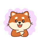 かわいいブラウンシバ犬「マランちゃん」（個別スタンプ：2）