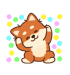 かわいいブラウンシバ犬「マランちゃん」（個別スタンプ：5）