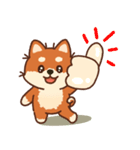 かわいいブラウンシバ犬「マランちゃん」（個別スタンプ：8）