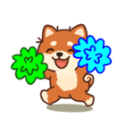 かわいいブラウンシバ犬「マランちゃん」（個別スタンプ：13）