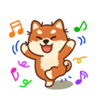 かわいいブラウンシバ犬「マランちゃん」（個別スタンプ：14）