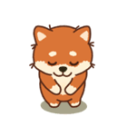 かわいいブラウンシバ犬「マランちゃん」（個別スタンプ：15）