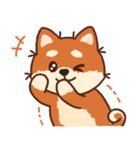 かわいいブラウンシバ犬「マランちゃん」（個別スタンプ：19）