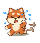 かわいいブラウンシバ犬「マランちゃん」（個別スタンプ：26）
