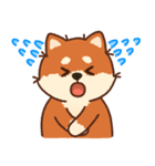 かわいいブラウンシバ犬「マランちゃん」（個別スタンプ：27）