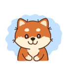 かわいいブラウンシバ犬「マランちゃん」（個別スタンプ：39）