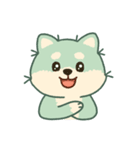 かわいいミント柴犬「マランちゃん」（個別スタンプ：2）