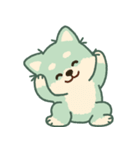 かわいいミント柴犬「マランちゃん」（個別スタンプ：5）