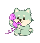 かわいいミント柴犬「マランちゃん」（個別スタンプ：10）