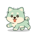 かわいいミント柴犬「マランちゃん」（個別スタンプ：35）