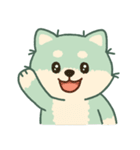 かわいいミント柴犬「マランちゃん」（個別スタンプ：40）