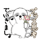 新・B＆Wシーズー犬  「やるかやらないか」（個別スタンプ：10）