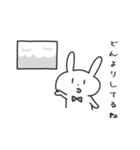 年中使えるお天気のことを話すうさぎ（個別スタンプ：2）