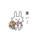 年中使えるお天気のことを話すうさぎ（個別スタンプ：26）
