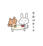 年中使えるお天気のことを話すうさぎ（個別スタンプ：39）