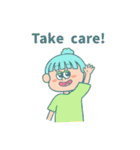 cangypop girls2 英語ver.（個別スタンプ：6）