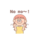 cangypop girls2 英語ver.（個別スタンプ：17）