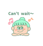 cangypop girls2 英語ver.（個別スタンプ：22）