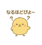 ひよこの毎日使えるスタンプ1（個別スタンプ：24）
