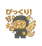 かわいい忍者のペガサスのスタンプ 001（個別スタンプ：15）