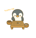 ペンギンとシロクマの囲碁スタンプ（個別スタンプ：8）