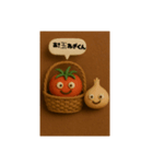 野菜とたのしい仲間たち（個別スタンプ：3）
