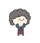[アレンジ用]おばちゃんらしいおばちゃん1（個別スタンプ：6）