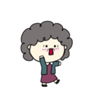 [アレンジ用]おばちゃんらしいおばちゃん1（個別スタンプ：8）