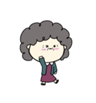 [アレンジ用]おばちゃんらしいおばちゃん1（個別スタンプ：17）