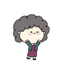 [アレンジ用]おばちゃんらしいおばちゃん1（個別スタンプ：18）