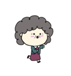 [アレンジ用]おばちゃんらしいおばちゃん1（個別スタンプ：21）
